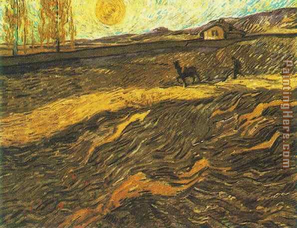 Champ et laboureur 1889